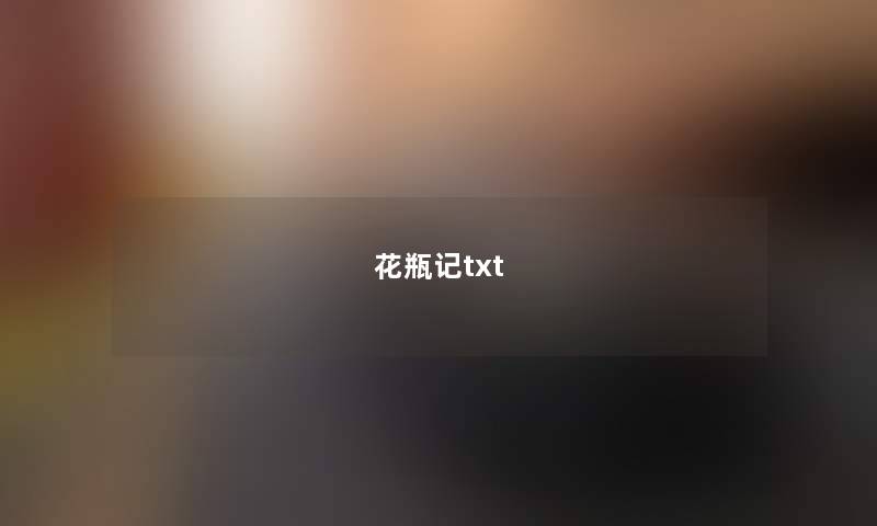 花瓶记txt